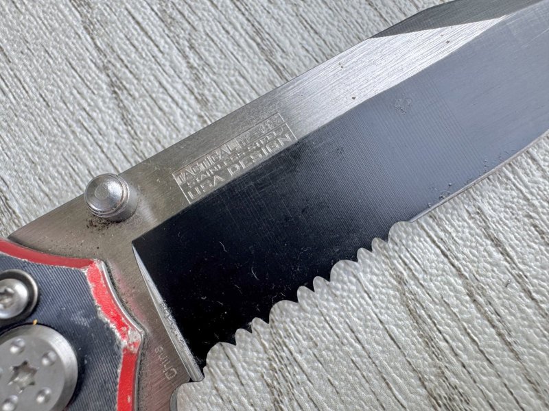 画像7: 米軍放出品 TAC-FORCE レッド スコーピオン タクティカル ホールディング ナイフ (7)