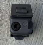 画像5: 米軍実物 M203 グレネードランチャー   レバー QDマウント ブラケット　 (5)