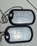 画像3: 海兵隊実物 US MARINE ドッグタグ (3)