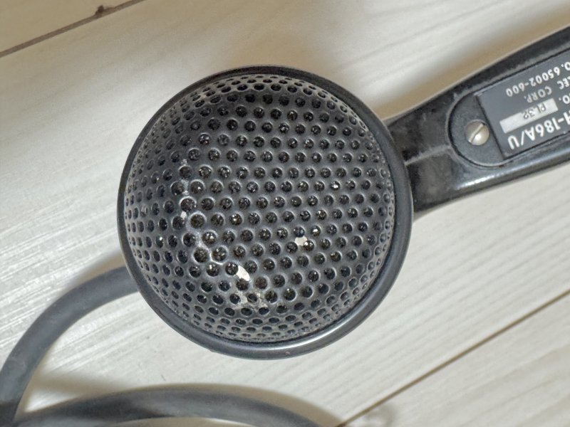 画像5: 米海軍実物 Roanwell Push-To Talk Handset H-186A/U (5)