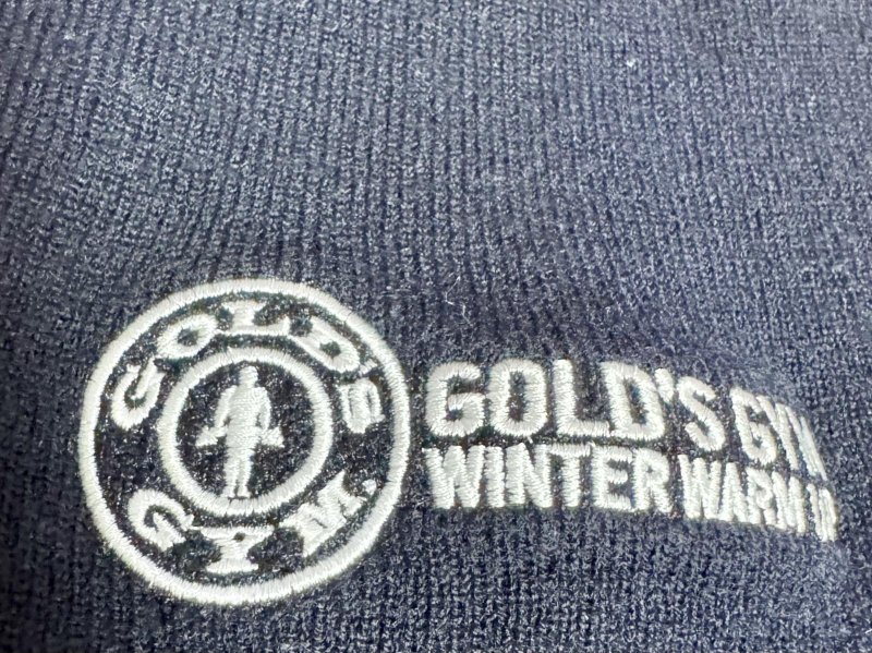 画像4: 米軍放出品 Gold's Gymゴールドジム ワッチキャップ ニット帽 (4)