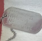 画像2: 海兵隊実物 US MARINE ドッグタグ (2)