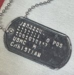 画像2: 海兵隊実物 US MARINE ドッグタグ (2)