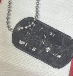 画像3: 海兵隊実物 US MARINE ドッグタグ (3)