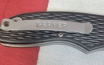 画像9: 米軍放出品 GERBER FAST DRAW FAST フォールディングナイフ  (9)