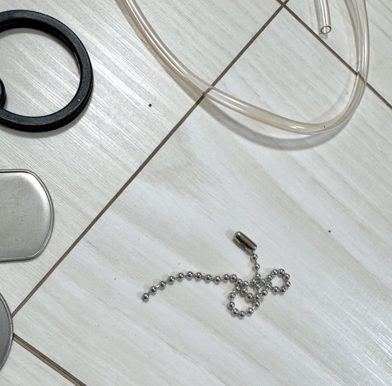 画像3: 米軍放出品 DASCO I.D. TAG CHAIN COVER SET (3)