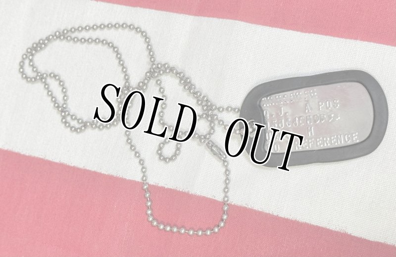 画像1: 海兵隊実物 US MARINE ドッグタグ　01 (1)