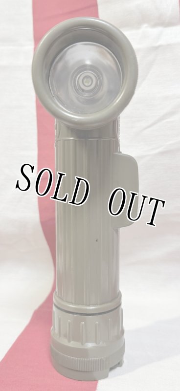 画像2: 米軍実物 FULTON MX-991/U L型 LED フラッシュライト OD  (2)