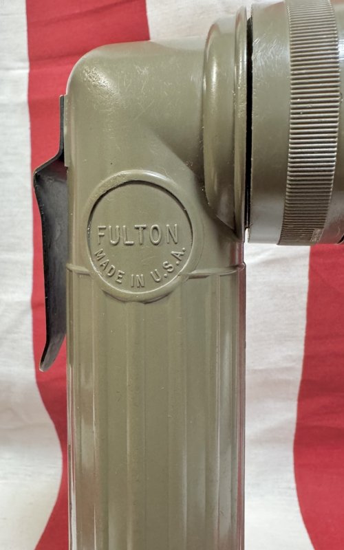 画像5: 米軍実物 FULTON MX-991/U L型 LED フラッシュライト OD  (5)