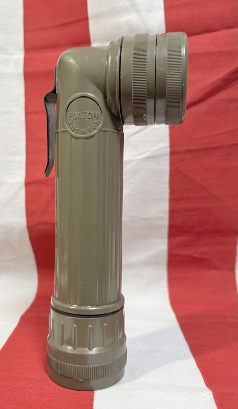 画像4: 米軍実物 FULTON MX-991/U L型 LED フラッシュライト OD  (4)