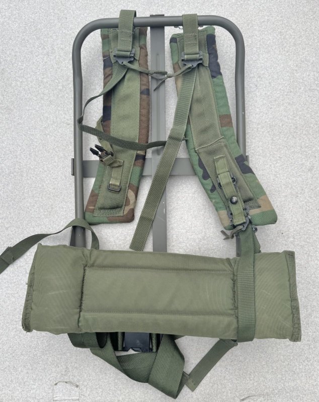 画像11: 米軍海兵隊実物  USMC PACK FILBE  メインパック ハーネス コヨーテ (11)