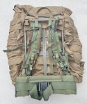 画像7: 米軍海兵隊実物  USMC PACK FILBE  メインパック ハーネス コヨーテ (7)