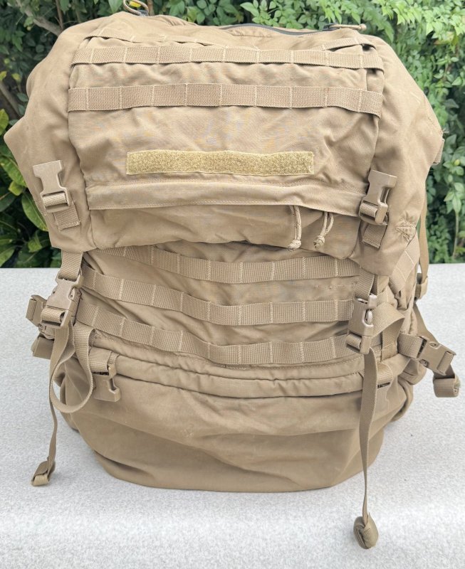 画像2: 米軍海兵隊実物  USMC PACK FILBE  メインパック ハーネス コヨーテ (2)