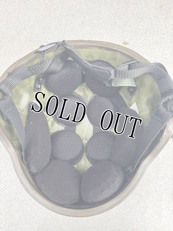 画像9: 米軍実物 TACTICAL BALLISTIC  HELMET LEVEL 3A TBH-II NAVY/ARMY (9)