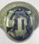 画像8: 米軍実物 TACTICAL BALLISTIC  HELMET LEVEL 3A TBH-II NAVY/ARMY (8)