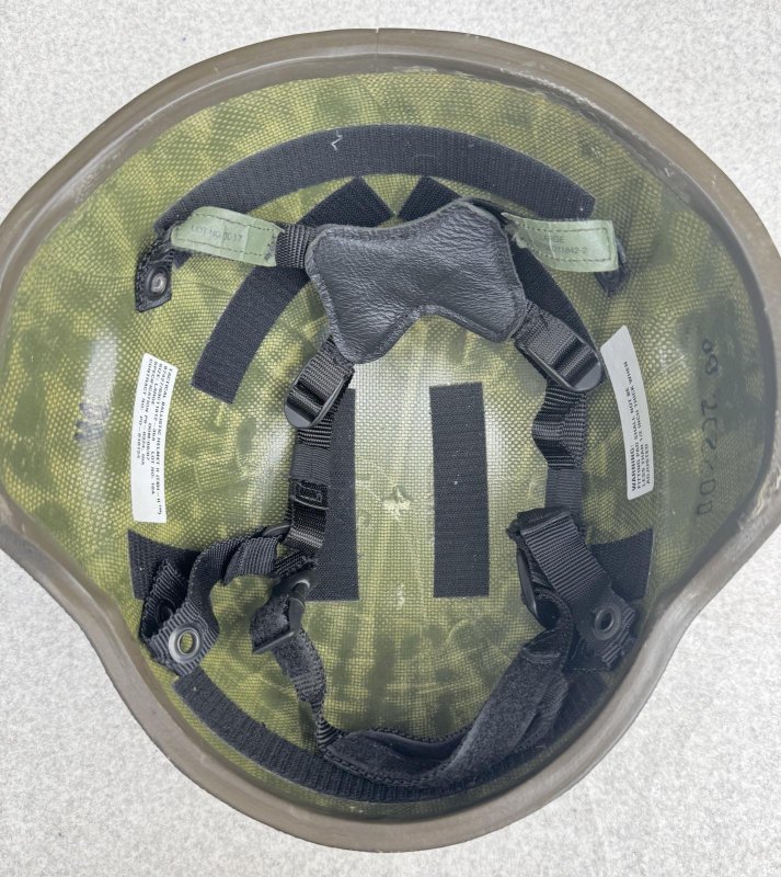 画像8: 米軍実物 TACTICAL BALLISTIC  HELMET LEVEL 3A TBH-II NAVY/ARMY (8)