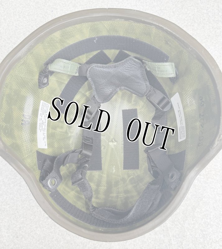 画像8: 米軍実物 TACTICAL BALLISTIC  HELMET LEVEL 3A TBH-II NAVY/ARMY (8)