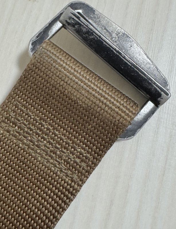 画像4: 米軍実物　BDUベルト　ブラウン　110cm (4)