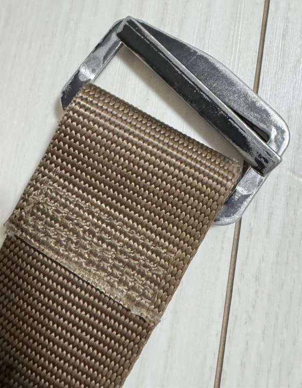 画像3: 米軍実物　BDUベルト　ブラウン　110cm (3)