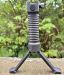画像2: 米軍実物 GPS Grip Pod バイポッド グリップ 二脚 (2)