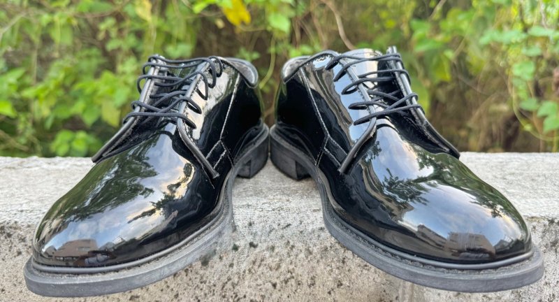 画像1: 米軍実物 ALTAMA アルタマ SERVICE SHOES サービスシューズ オフィサーシューズ アメリカ製 (1)