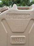 画像13: 米軍実物 WATER タンク　デザート (プラスチック) (13)