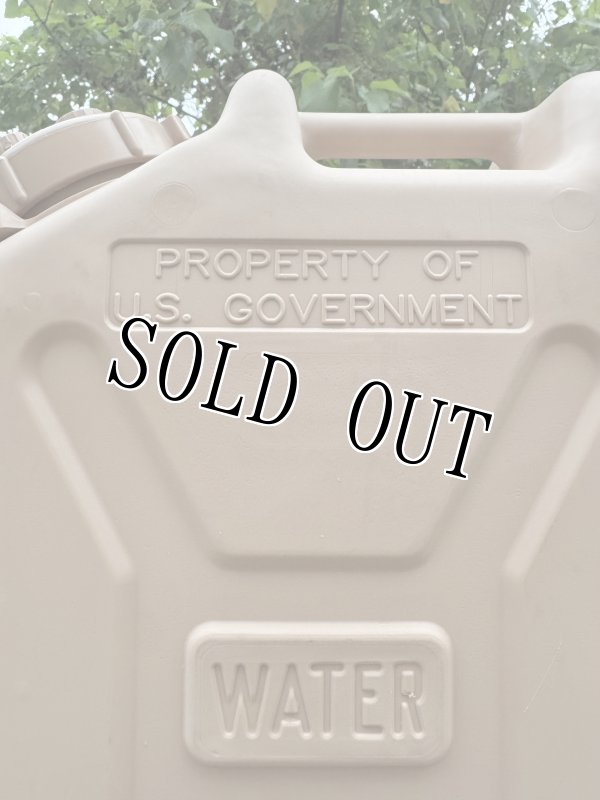 画像13: 米軍実物 WATER タンク　デザート (プラスチック) (13)