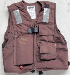 画像4: 米軍実物 LIFE RESERVER VEST　ブラウン　M (4)