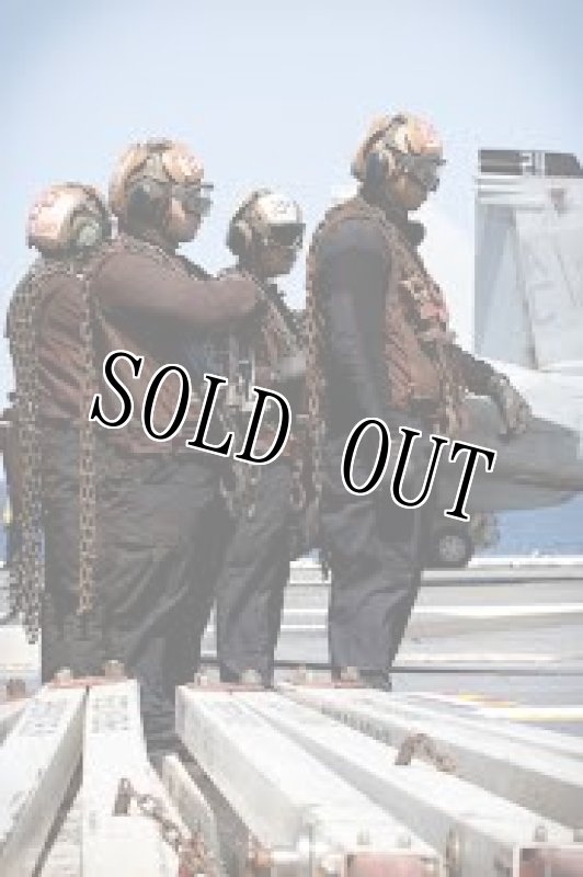 画像3: 米軍実物 LIFE RESERVER VEST　ブラウン　M (3)