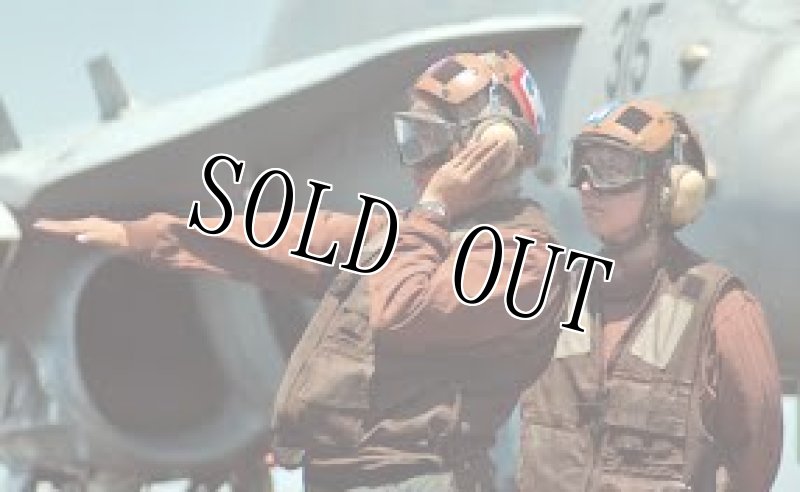 画像1: 米軍実物 LIFE RESERVER VEST　ブラウン　M (1)