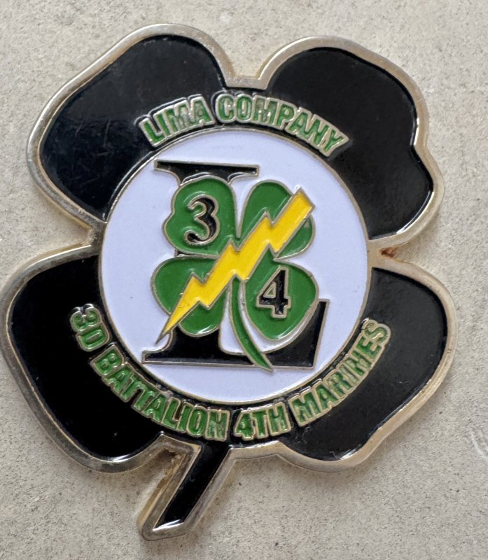 画像2: 米軍放出品 Lima Company チャレン コイン (2)