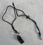 画像1: 米軍放出品 Fox 40 クラシック ホイッスル BK (1)