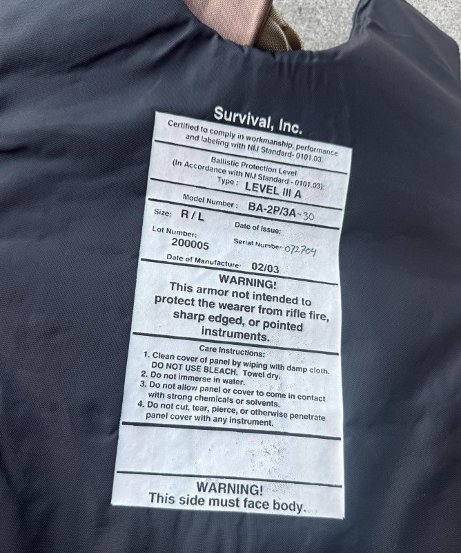 画像11: 米軍放出品 エース アドバンテージ コンポジット ボディアーマーベスト　M〜L (11)