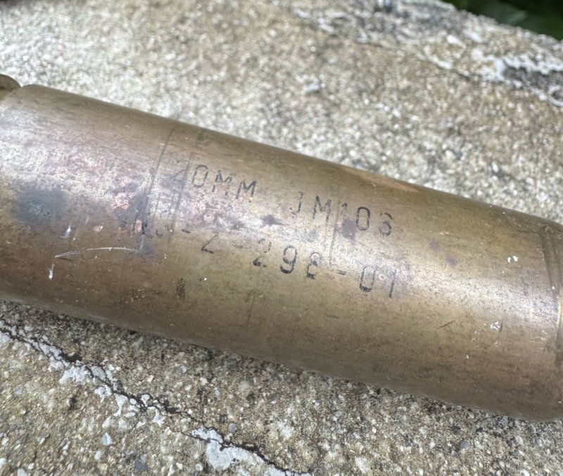 画像4: 米軍実物 20mm 機関砲空薬莢 使用済み 安全品 02 (4)