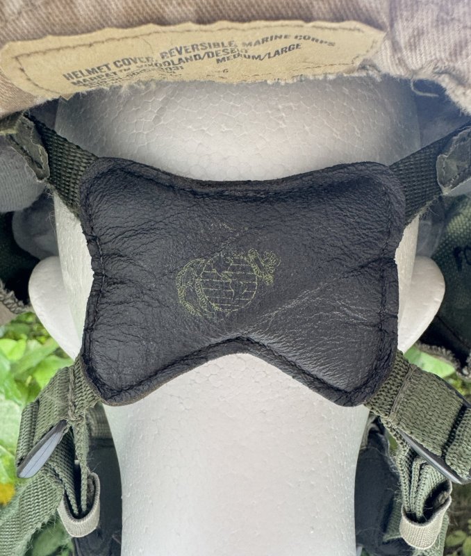 画像22: 海兵隊実物 USMC LWH GENTEX  ライトウェイト ヘルメット　L-3 (22)