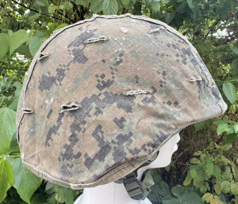 画像10: 海兵隊実物 USMC LWH GENTEX  ライトウェイト ヘルメット　L-3 (10)