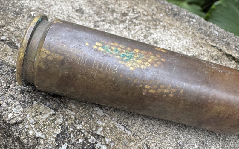 画像4: 米軍実物 20mm 機関砲空薬莢 使用済み 安全品 01 (4)