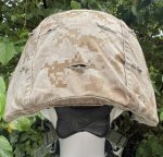 画像6: 海兵隊実物 USMC LWH GENTEX  ライトウェイト ヘルメット　L-3 (6)