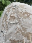 画像26: 海兵隊実物 USMC LWH GENTEX  ライトウェイト ヘルメット　L-3 (26)