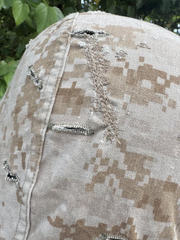 画像26: 海兵隊実物 USMC LWH GENTEX  ライトウェイト ヘルメット　L-3 (26)