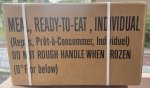 画像1: 米軍実物 2025年10月検【アメリカル】MREレーション非常食/戦闘食 MENU-A (1)