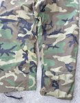 画像2: 米軍実物 ウッドランド ゴアテックスパンツ L-R (2)