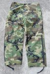画像3: 米軍実物 ウッドランド ゴアテックスパンツ L-R (3)