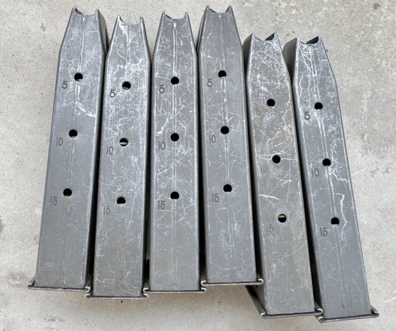 画像5: 米軍実物 9mm ベレッタ 6本 マガジン EAGLE ポーチセット  (5)
