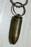 画像2: 米軍実物　アクセサリー弾　ネックレス (2)