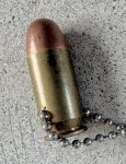 画像2: 米軍実物　アクセサリー弾　ネックレス (2)