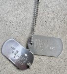 画像2: 海兵隊実物 US MARINE ドッグタグ　 (2)