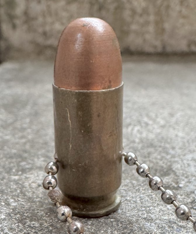 画像4: 米軍実物　アクセサリー弾　ネックレス (4)