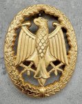 画像2: 米軍実物 米陸軍放出品 ドイツ連邦軍 優秀熟練章 ブロンズ (2)