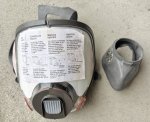 画像1: 米軍放出品 3M Reusable Full Face Mask Respirator Small 6700 (1)